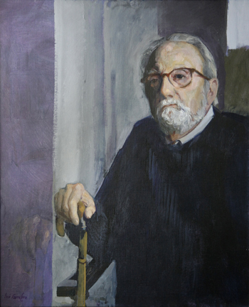 Retrato de Antonio Pereira. 73x60 cm, óleo sobre lienzo, 2010. Parador de Villafranca del Bierzo. Retrato de Antonio Pereira
