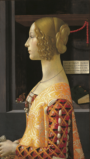 “Retrato de Giovanna Tornabuoni” (1488), de Ghirlandaio. museothyssen2012-05